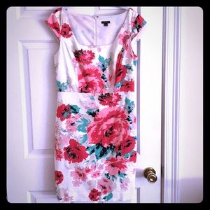 Ann Taylor floral dress (size 8)